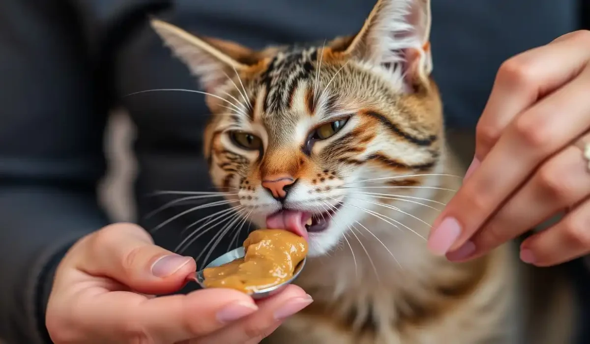 Introduce Peanut Butter to Your Cat