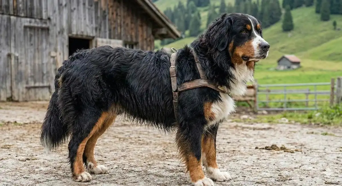 Bernese Mountain Dogs